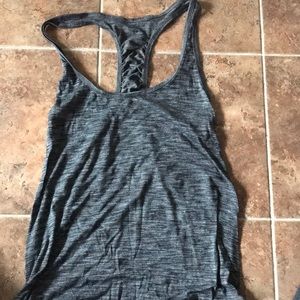 Lululemon heathered grey tank top
